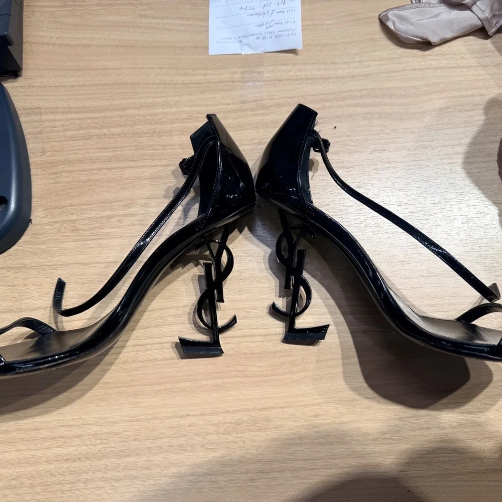 Saint Laurent Opyum 110 YSL Heeled Sandals - Picture 4 of 6